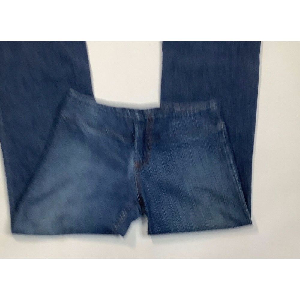DKNY Jeans Blue Size 28‎ Sailor Wide Leg Denim Stretch adjustable waist Womens